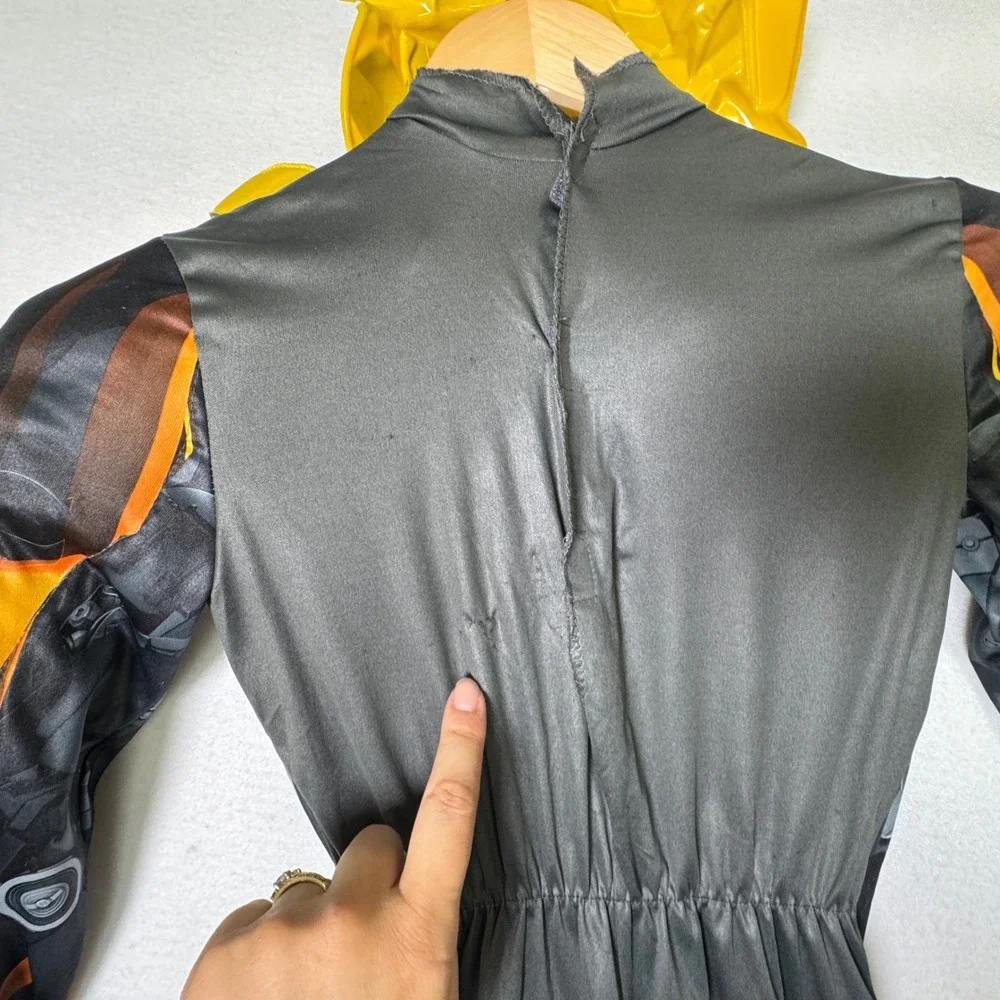 Transformers Bumblebee‎ Costume Jumpsuit with Mask Halloween Cosplay Kids